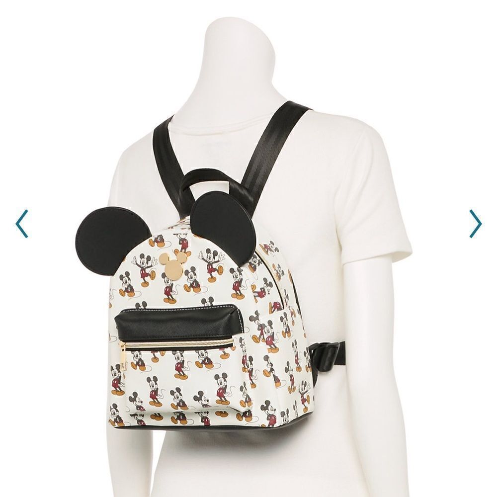Disney Mickey Mouse Classic Toss Pattern Backpack NWT - Picture 6 of 6